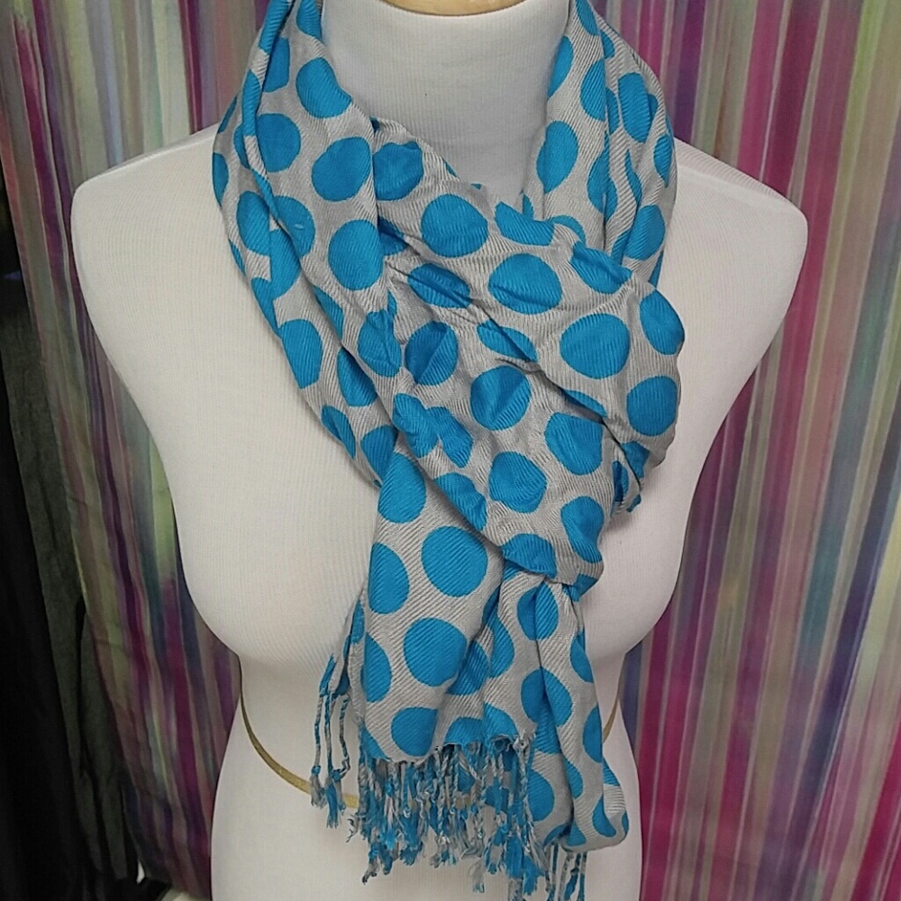 Polka dot scarf
